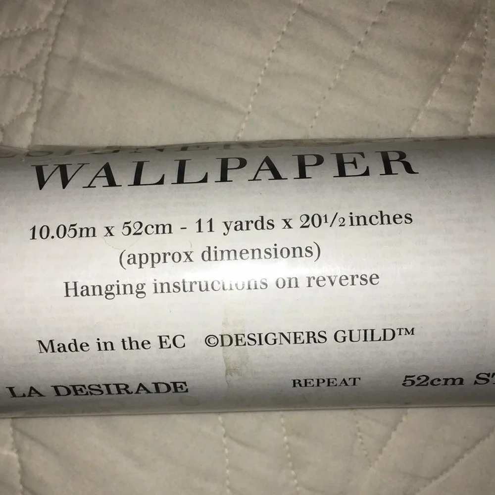 DESIGNERS GUILD WALLPAPER luxury 3 rolls